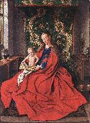 EYCK, Jan van Madonna with the Child Reading dfg USA oil painting reproduction